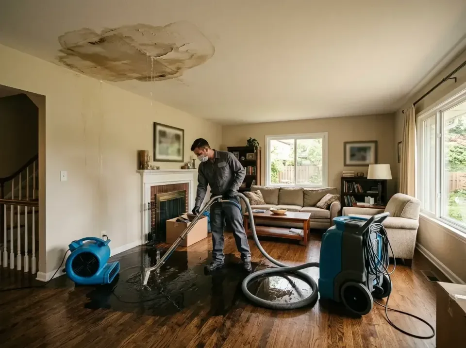 attic-pipe-burst-ceiling-drip-008 — frequently asked questions, Water Damage Restoration & Carpet Care in Birmingham, AL